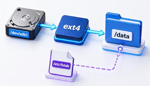 Mounting Filesystems and /etc/fstab